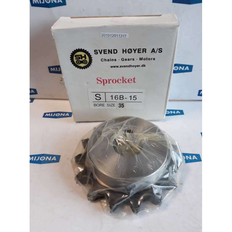 SVEND HØYER sprocket 16B 1 15 AH35 KS/SS