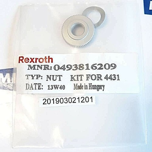 Rexroth MNR 0493816209 TYP NUT Kit for 4431 13W40 Rexroth MNR 0493816209 TYP NUT Kit for 4431 13W40