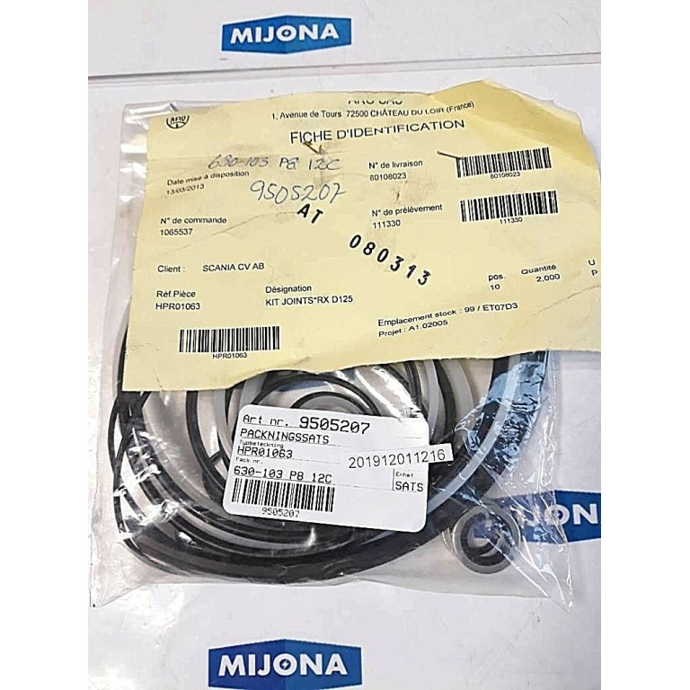 ARO seal set HPR01063 KIT JOINTS*RX D125