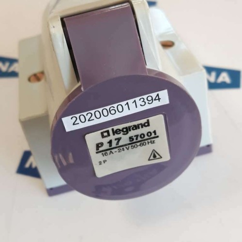 Legrand P17 570 01 16A 24V 50.60HZ 2P (NEW OLD STOCK) Legrand P17 570 01 16A 24V 50.60HZ 2P (NEW OLD STOCK)