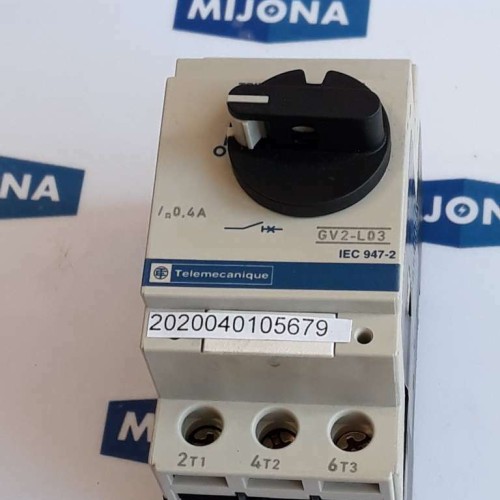 Telemecanique GV2 L03 IEC 947-2 0,4A 690V 50/60HZ (NEW OLD STOCK)