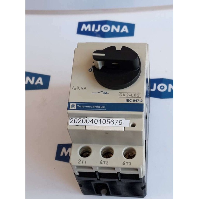 Telemecanique GV2 L03 IEC 947-2 0,4A 690V 50/60HZ (NEW OLD STOCK)