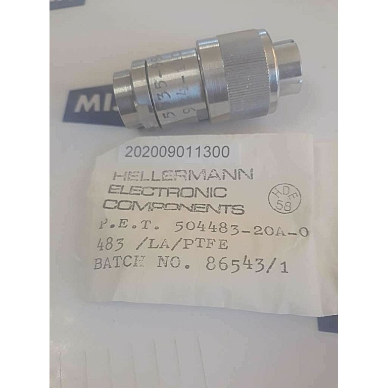 HELLERMANN ELECTRONIC COMPONENTS P.E.T 504483 20A 01 86543 1 5935 99 924 1401