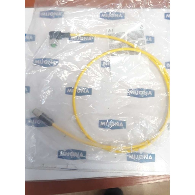 Murr Elektronik 7000 40141 0350100 M12 MALE 0° M12 FEMALE 90° 125V AC DC 4A 1M