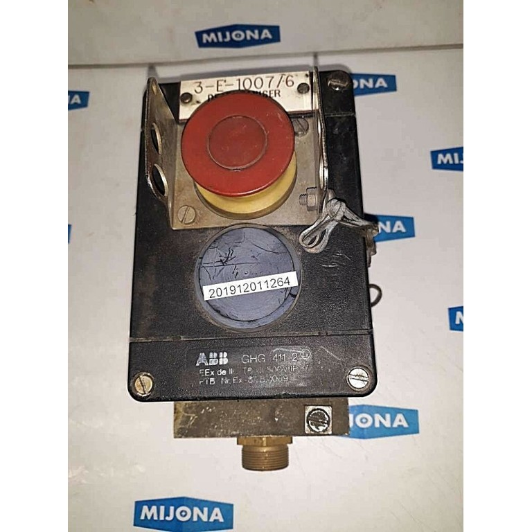 ABB 3 E 1007 6 TO BUTANIZE CONDENSING GHG 411 2 500V IP 67 ABB 3 E 1007 6 TO BUTANIZE CONDENSING GHG 411 2 500V IP 67