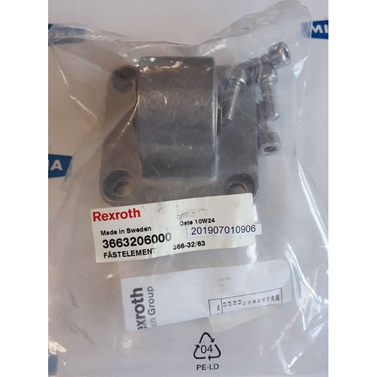 Rexroth 3663206000 10W24 366 32/63  Fasteners