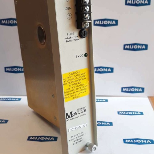 Honeywell MOELLER 620 0041 PROCESSOR POWER SUPPLY module Y209409300008 5VDC