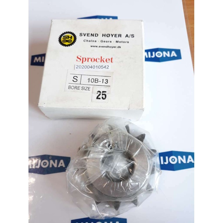 SVEND HØYER sprocket 10B 13 bore size 25 5/8 13x25