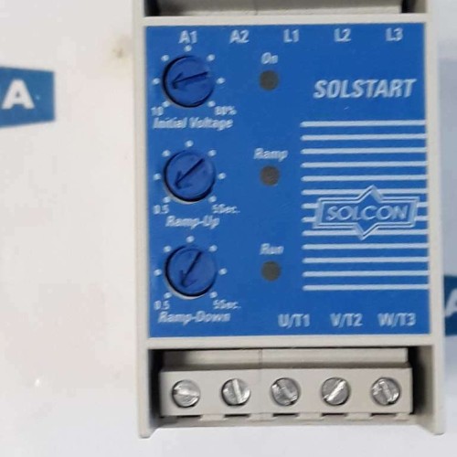 SOLSTART 8 400-S SOLCON FLC 8A 400V 50HZ DRY CONTACT serial no: 4669032/02 SOLSTART 8 400-S SOLCON FLC 8A 400V 50HZ DRY CONTACT serial no: 4669032/02