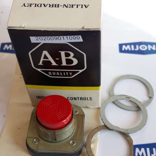 ALLEN BRADLEY 800T B6 SER T RED NEMA TYPE 4 13 PUSH BUTTON