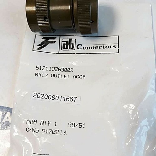 AB connectors 512113263002 MK12 OUTLET ACC ABM 98 51 ABM9851 9170214