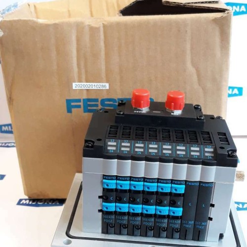 Festo CPV10 VI 90129 Valve Terminal 18220 R102 24VDC 10BAR (new old stock)