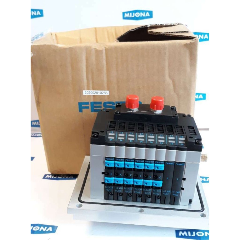 Festo CPV10 VI 90129 Valve Terminal 18220 R102 24VDC 10BAR (new old stock)
