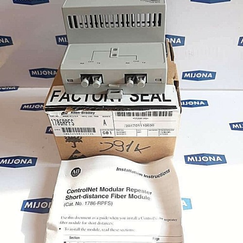 ALLEN BRADLEY 1786 RPFS SER A REV G01 INP POWER 5VDC 3A CL2 MODULE NEW OLD STOCK