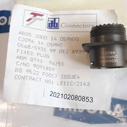 AB connectors C2096 1405MNO ABM9651 0568 5935 99 012 8939 ABM 96 51 ABM96 51