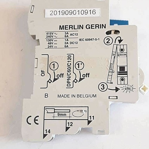 Merlin Gerin DPN C60 C120 26924 IEC 60947-5-1 AC12 DC12