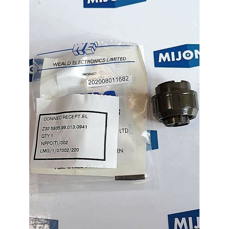 WEALD ELECTRONICS WEQ 0432 LMG 1 07 002 220 Z32 5935 99 013 0941 CONNECTOR
