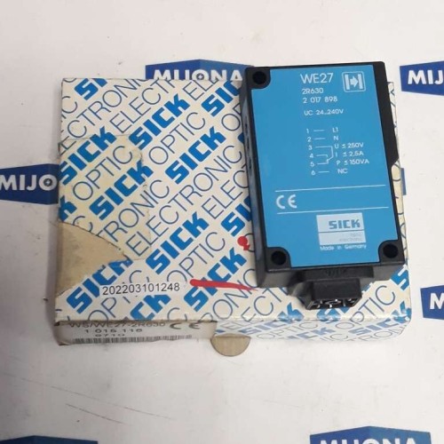 SICK WS WE27 2R630 1015116 UC 24 240V  new old stock
