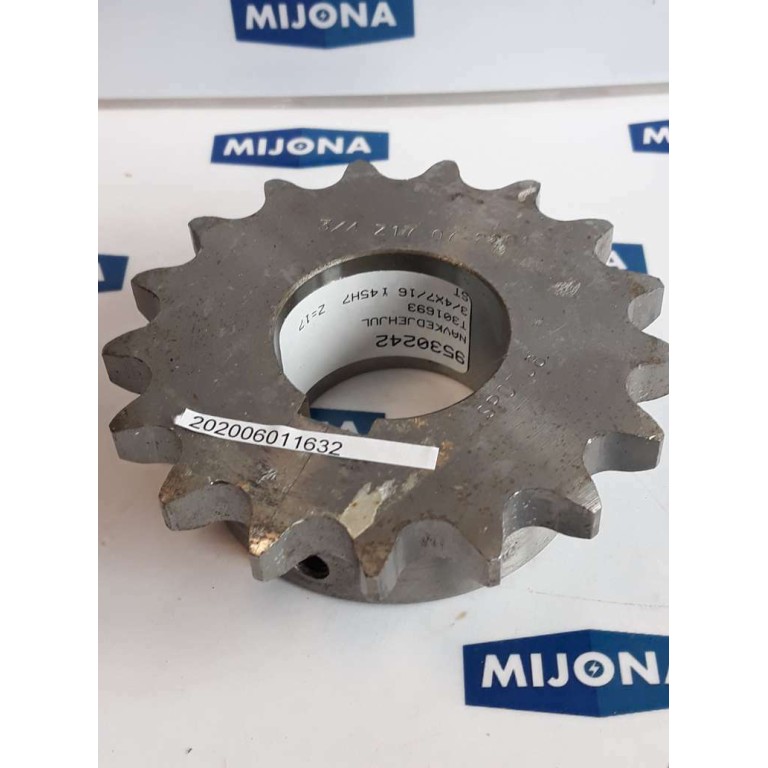 MOMENTUM INDUSTRIAL T301693 3/4 Z 17 07 2281 sprocket SP0708 (NEW OLD STOCK)