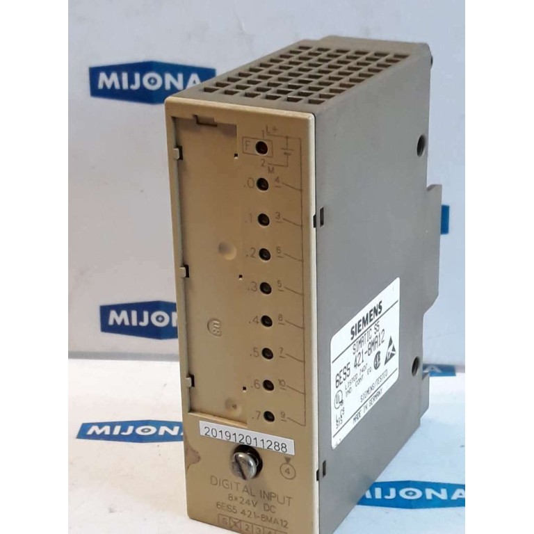 Siemens DIGITAL INPUT 8X24V DC 6ES5 421 8MA12 SIMATIC S5 6ES5421-8MA12 Siemens DIGITAL INPUT 8X24V DC 6ES5 421 8MA12 SIMATIC S5 6ES5421-8MA12