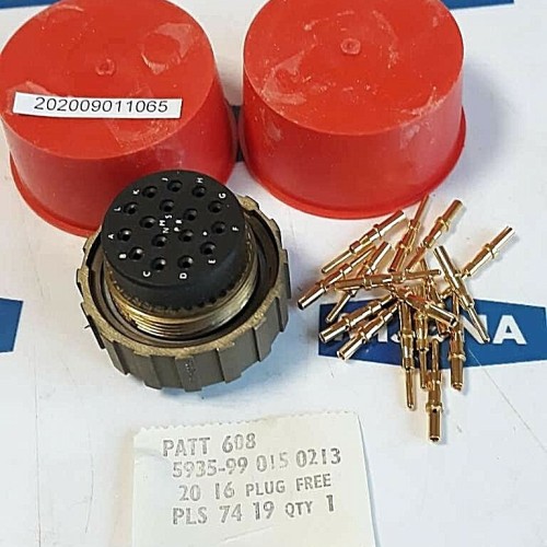 Plessey MILITARY 015 0213 Connectors 5935 99 015 0213 PLS 74 19 (new old stock) Plessey MILITARY 015 0213 Connectors 5935 99 015 0213 PLS 74 19 (new old stock)
