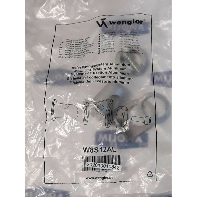 Wenglor W8S12AL MOUNTING SYSTEM ALUMINUM