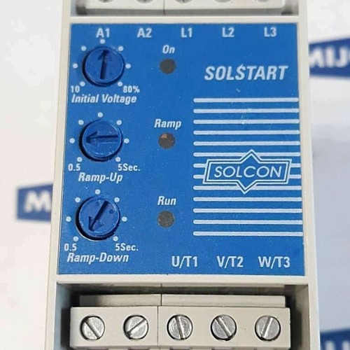 SOLSTART 8 400-S SOLCON FLC 8A 400V 50/60HZ DRY CONTACT serial no: 4669033/02 SOLSTART 8 400-S SOLCON FLC 8A 400V 50/60HZ DRY CONTACT serial no: 4669033/02