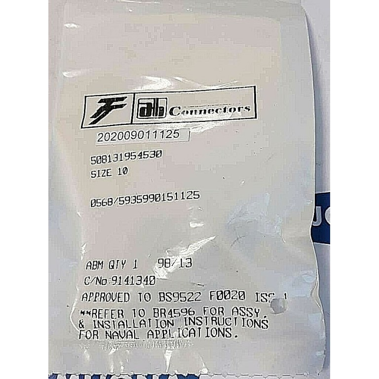 AB connectors 508131954530 SIZE 10 ABM 98 13 ABM9813