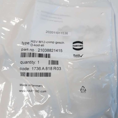 Harting RSV M12 CRIMP GESCH 21038821415