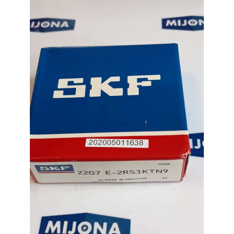 SKF 2207 E 2RS1KTN9 018K self aligning Ball Bearing 35X72X23MM