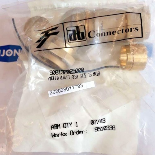 AB connectors 508132025000 angled outlet assy size 16 MK18 ABM 0743