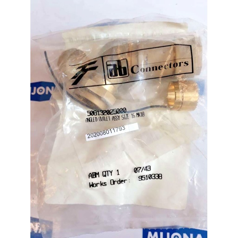 AB connectors 508132025000 angled outlet assy size 16 MK18 ABM 0743