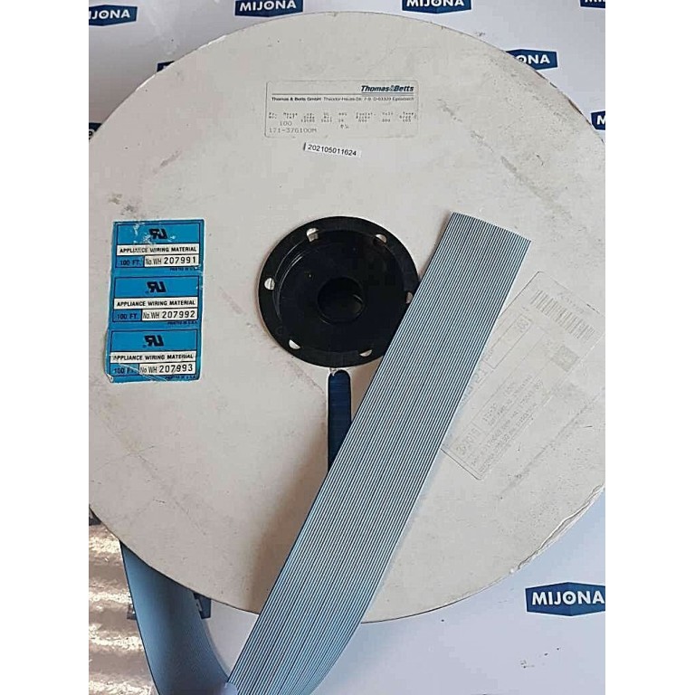 THOMAS BETTS 171 37G100M cable Ansley Flat Cable 100M (NEW OLD STOCK)