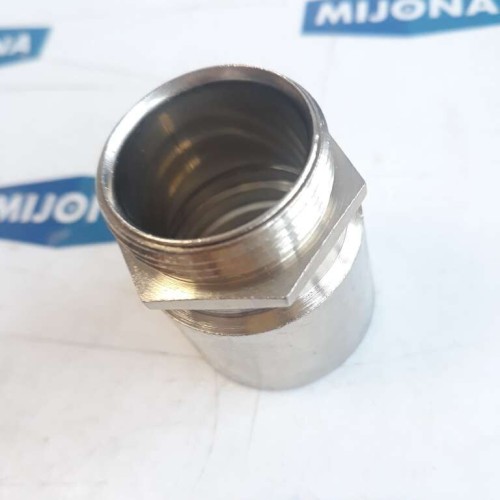 AGRO 2402 21 nippel drehbar Messing vernickelt Pg 21  126 561 005