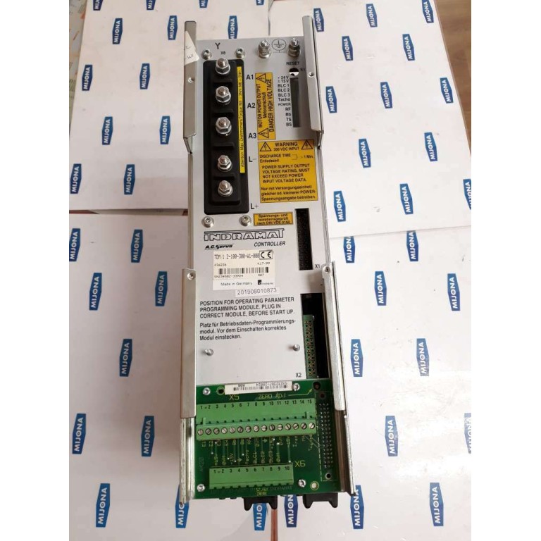 Indramat TDM 1 2 100 300 W1 000 Module Servo Controller Programming 236234