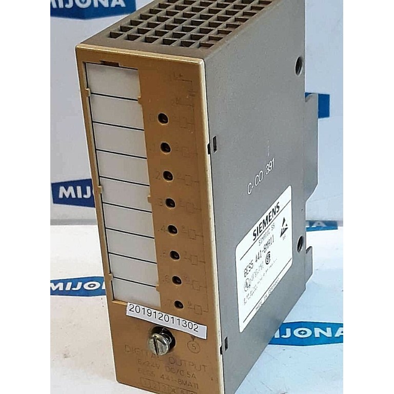 Siemens DIGITAL OUTPUT 8X24V DC/0,5A 6ES5 441 8MA11 SIMATIC S5 6ES5441-8MA11 Siemens DIGITAL OUTPUT 8X24V DC/0,5A 6ES5 441 8MA11 SIMATIC S5 6ES5441-8MA11