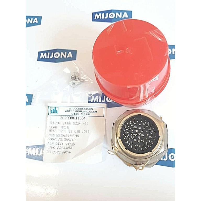 AB Connectors ABM9135 0151082 Connector MK18 PLUG SZ24-61