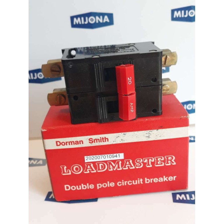 DORMAN SMITH 440V BS3871 773341 780226 M3 LOADMASTER 204536 20A NEW OLD STOCK DORMAN SMITH 440V BS3871 773341 780226 M3 LOADMASTER 204536 20A NEW OLD STOCK
