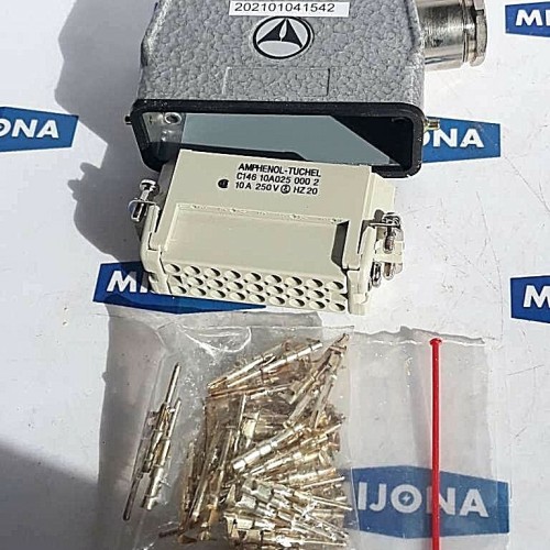 Amphenol tuchel C146 10A05 000 2 10A 250V HZ20 H A161 new old stock Amphenol tuchel C146 10A05 000 2 10A 250V HZ20 H A161 new old stock