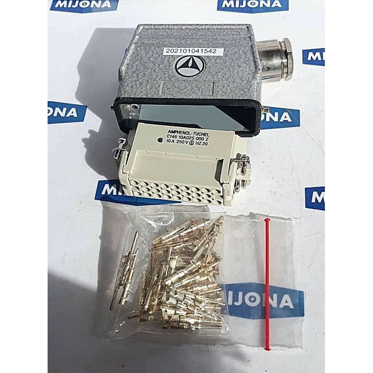 Amphenol tuchel C146 10A05 000 2 10A 250V HZ20 H A161 new old stock Amphenol tuchel C146 10A05 000 2 10A 250V HZ20 H A161 new old stock