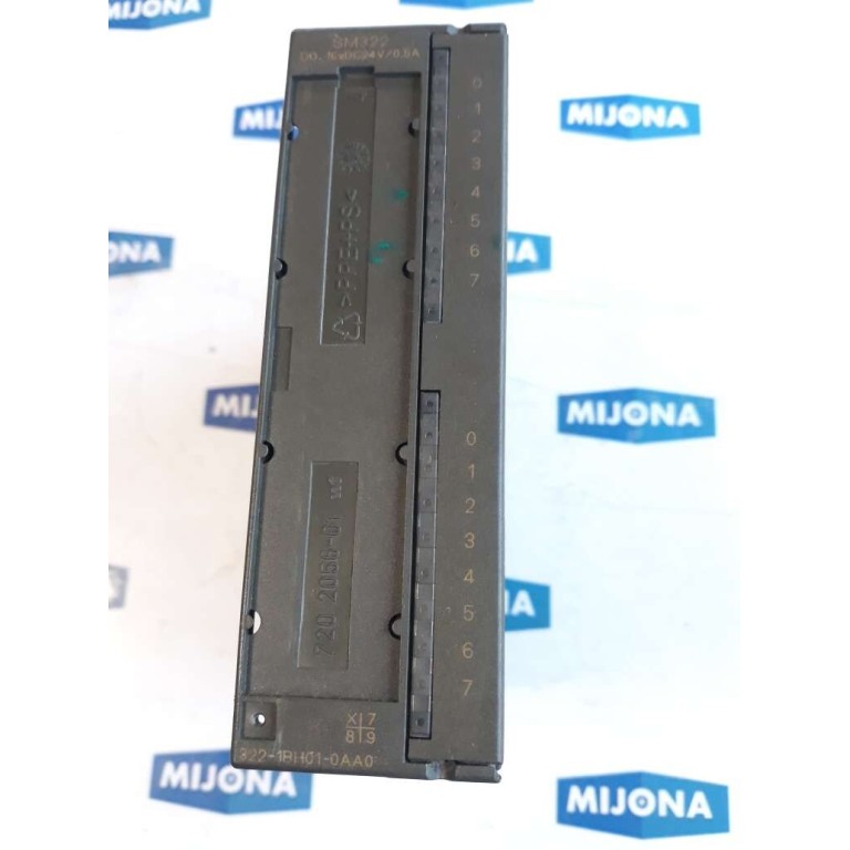 SIEMENS simatic S7 MODUL 6ES7322-1BH01-0AA0 6ES7 322 1BH01-0AA0 D0 16XDC24V 0.5A