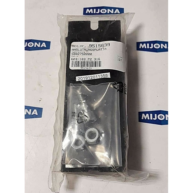 REXROTH MECMAN PNEUMATIK 02W23 Grundplatte 5802750000
