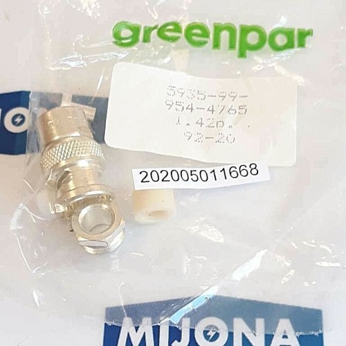 GREENPAR 954 4765 CONNECTOR 5935 99 954 4765 1.42p. 92-20