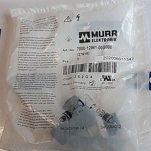 MURR 7000 12861 0000000 (27616) 4POL 252G4 4A 250V