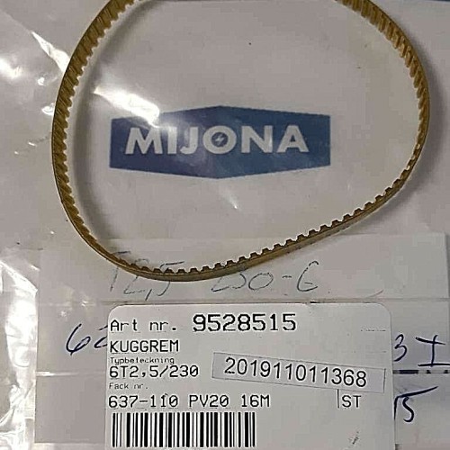 Optibelt ZRM T2.5 230 BELT 0500 GÜRTEL (new old stock)