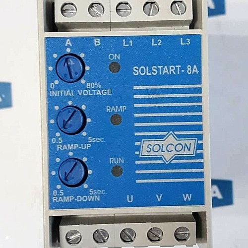 SOLSTART 8A SOLCON FLC 8A 400V 50HZ DRY CONTACT serial no: 168709301 SOLSTART 8A SOLCON FLC 8A 400V 50HZ DRY CONTACT serial no: 168709301