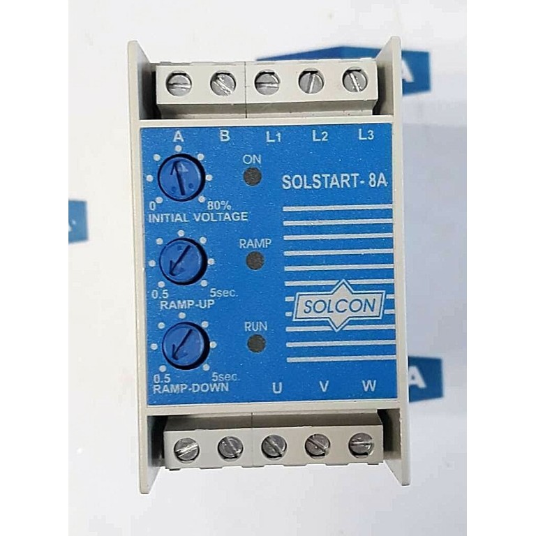 SOLSTART 8A SOLCON FLC 8A 400V 50HZ DRY CONTACT serial no: 168709301