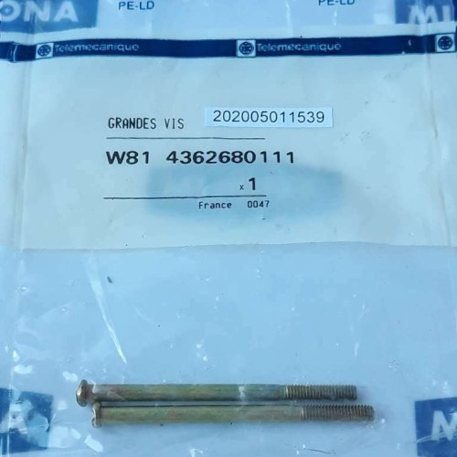 Telemecanique W81 4362680111 SCREW (PRICE PER PACK )