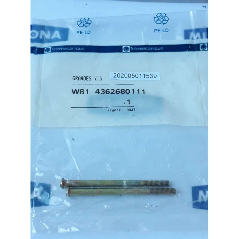Telemecanique W81 4362680111 SCREW (PRICE PER PACK )