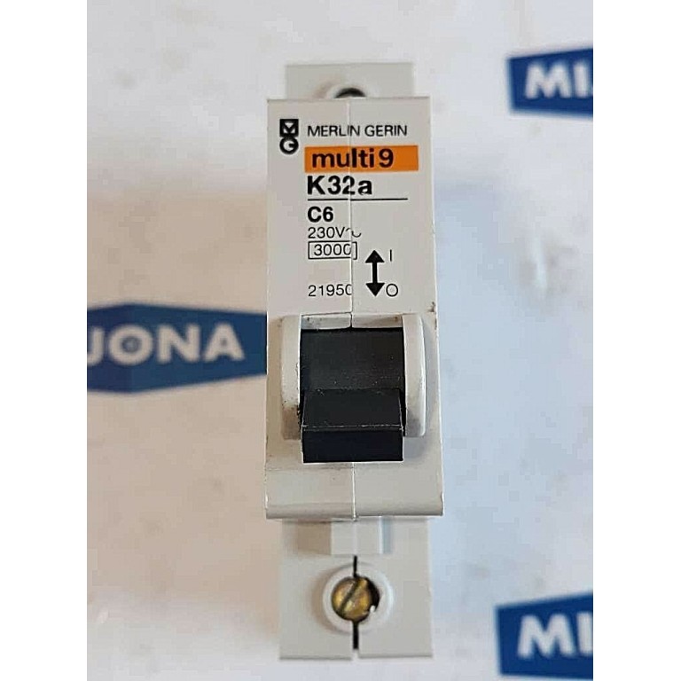 Merlin Gerin Multi 9 K32a C6 21950 230V-3000 8LEH0163541 CIRCUIT BREAKER E98 13